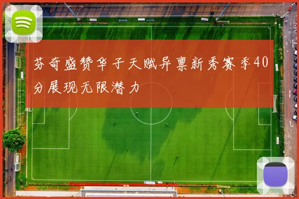 芬奇盛赞华子天赋异禀新秀赛季40分展现无限潜力